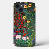 Gustav Klimt Flower Garden Case-Mate iPhone Case (Achterkant)