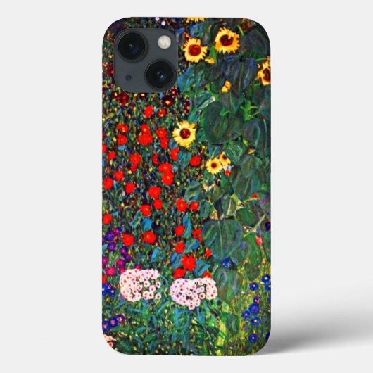 Gustav Klimt Flower Garden Case-Mate iPhone Case (Achterkant)