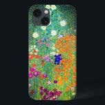 Gustav Klimt Flower Garden Case-Mate iPhone Case<br><div class="desc">iPhone Case met Gustav Klimt's oliefilter Flower Garden (1906). Een prachtige tuin van paarse,  rode,  witte,  blauwe en oranje bloemen. Een groot geschenk voor fans van Art Nouveau en Oostenrijkse kunst.</div>