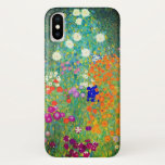 Gustav Klimt Flower Garden Case-Mate iPhone Case<br><div class="desc">iPhone Case met Gustav Klimt's oliefilter Flower Garden (1906). Een prachtige tuin van paarse,  rode,  witte,  blauwe en oranje bloemen. Een groot geschenk voor fans van Art Nouveau en Oostenrijkse kunst.</div>