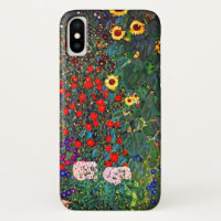 Gustav Klimt Flower Garden