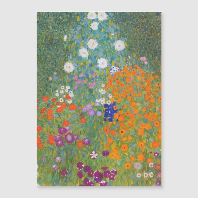 Gustav Klimt Flower Garden Cottage Natuur (Voorkant)