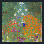 Gustav Klimt Flower Garden Cottage Natuur Acryl Muurkunst<br><div class="desc">Een prachtig tuinschilderij - dit is een klassiek schilderij van Gustav Klimt,  genaamd Cottage Garden,  of Bauergarten,  1907,  dat is een close-up van een bloementuin,  een kleurrijk bloemschilderij.</div>