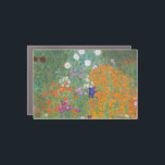 Gustav Klimt Flower Garden Cottage Natuur Automagneet<br><div class="desc">Een prachtig tuinschilderij - dit is een klassiek schilderij van Gustav Klimt,  genaamd Cottage Garden,  of Bauergarten,  1907,  dat is een close-up van een bloementuin,  een kleurrijk bloemschilderij.</div>