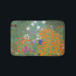 Gustav Klimt Flower Garden Cottage Natuur Badmat<br><div class="desc">Een prachtig tuinschilderij - dit is een klassiek schilderij van Gustav Klimt,  genaamd Cottage Garden,  of Bauergarten,  1907,  dat is een close-up van een bloementuin,  een kleurrijk bloemschilderij.</div>