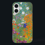 Gustav Klimt Flower Garden Cottage Natuur iPhone 16 Hoesje<br><div class="desc">Een prachtig tuinschilderij - dit is een klassiek schilderij van Gustav Klimt,  genaamd Cottage Garden,  of Bauergarten,  1907,  dat is een close-up van een bloementuin,  een kleurrijk bloemschilderij.</div>