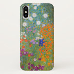 Gustav Klimt Flower Garden Cottage Natuur Case-Mate iPhone Case<br><div class="desc">Een prachtig tuinschilderij - dit is een klassiek schilderij van Gustav Klimt,  genaamd Cottage Garden,  of Bauergarten,  1907,  dat is een close-up van een bloementuin,  een kleurrijk bloemschilderij.</div>