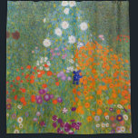 Gustav Klimt Flower Garden Cottage Natuur Douchegordijn<br><div class="desc">Een prachtig tuinschilderij - dit is een klassiek schilderij van Gustav Klimt,  genaamd Cottage Garden,  of Bauergarten,  1907,  dat is een close-up van een bloementuin,  een kleurrijk bloemschilderij.</div>