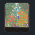 Gustav Klimt Flower Garden Cottage Natuur Handvat Beschermer<br><div class="desc">Een prachtig tuinschilderij - dit is een klassiek schilderij van Gustav Klimt,  genaamd Cottage Garden,  of Bauergarten,  1907,  dat is een close-up van een bloementuin,  een kleurrijk bloemschilderij.</div>