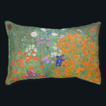 Gustav Klimt Flower Garden Cottage Natuur Hondenbed<br><div class="desc">Een prachtig tuinschilderij - dit is een klassiek schilderij van Gustav Klimt,  genaamd Cottage Garden,  of Bauergarten,  1907,  dat is een close-up van een bloementuin,  een kleurrijk bloemschilderij.</div>