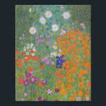 Gustav Klimt Flower Garden Cottage Natuur Imitatie Canvas Print<br><div class="desc">Een prachtig tuinschilderij - dit is een klassiek schilderij van Gustav Klimt,  genaamd Cottage Garden,  of Bauergarten,  1907,  dat is een close-up van een bloementuin,  een kleurrijk bloemschilderij.</div>