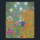 Gustav Klimt Flower Garden Cottage Natuur Imitatie Canvas Print<br><div class="desc">Een prachtig tuinschilderij - dit is een klassiek schilderij van Gustav Klimt,  genaamd Cottage Garden,  of Bauergarten,  1907,  dat is een close-up van een bloementuin,  een kleurrijk bloemschilderij.</div>