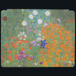 Gustav Klimt Flower Garden Cottage Natuur iPad Cover<br><div class="desc">Een prachtig tuinschilderij - dit is een klassiek schilderij van Gustav Klimt,  genaamd Cottage Garden,  of Bauergarten,  1907,  dat is een close-up van een bloementuin,  een kleurrijk bloemschilderij.</div>