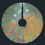 Gustav Klimt Flower Garden Cottage Natuur Kerstboom Rok<br><div class="desc">Een prachtig tuinschilderij - dit is een klassiek schilderij van Gustav Klimt,  genaamd Cottage Garden,  of Bauergarten,  1907,  dat is een close-up van een bloementuin,  een kleurrijk bloemschilderij.</div>