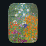 Gustav Klimt Flower Garden Cottage Natuur Monddoekje<br><div class="desc">Een prachtig tuinschilderij - dit is een klassiek schilderij van Gustav Klimt,  genaamd Cottage Garden,  of Bauergarten,  1907,  dat is een close-up van een bloementuin,  een kleurrijk bloemschilderij.</div>