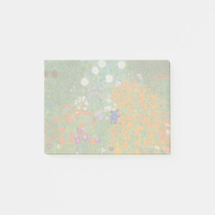 Gustav Klimt Flower Garden Cottage Natuur Post-it® Notes