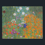 Gustav Klimt Flower Garden Cottage Natuur Puzzel<br><div class="desc">Een prachtig tuinschilderij - dit is een klassiek schilderij van Gustav Klimt,  genaamd Cottage Garden,  of Bauergarten,  1907,  dat is een close-up van een bloementuin,  een kleurrijk bloemschilderij.</div>