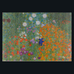 Gustav Klimt Flower Garden Cottage Natuur Snijplank<br><div class="desc">Een prachtig tuinschilderij - dit is een klassiek schilderij van Gustav Klimt,  genaamd Cottage Garden,  of Bauergarten,  1907,  dat is een close-up van een bloementuin,  een kleurrijk bloemschilderij.</div>