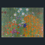 Gustav Klimt Flower Garden Cottage Natuur Snijplank<br><div class="desc">Een prachtig tuinschilderij - dit is een klassiek schilderij van Gustav Klimt,  genaamd Cottage Garden,  of Bauergarten,  1907,  dat is een close-up van een bloementuin,  een kleurrijk bloemschilderij.</div>