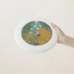 Gustav Klimt Flower Garden Cottage Natuur Wham-O Frisbee<br><div class="desc">Een prachtig tuinschilderij - dit is een klassiek schilderij van Gustav Klimt,  genaamd Cottage Garden,  of Bauergarten,  1907,  dat is een close-up van een bloementuin,  een kleurrijk bloemschilderij.</div>