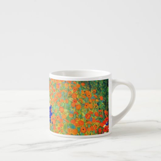 Gustav Klimt Flower Garden Espresso Kop (Rechts)