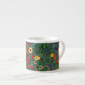 Gustav Klimt Flower Garden Espresso Kop (Voorkant rechts)