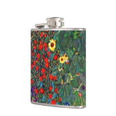 Gustav Klimt Flower Garden Heupfles (Links)