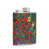 Gustav Klimt Flower Garden Heupfles (Rechts)
