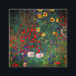 Gustav Klimt Flower Garden Informatiekaartje<br><div class="desc">Kaarten van de behuizing met het Boerderij van de olieverf van Gustav Klimt Garden met zonnebloemen (1907). Een prachtige tuin van zonnebloemen en voortreffelijke blauwe,  rode,  paarse,  roze en witte bloemen. Een groot geschenk voor fans van Art Nouveau en Oostenrijkse kunst.</div>