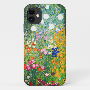 Gustav Klimt Flower Garden iPhone 5 Hoesje