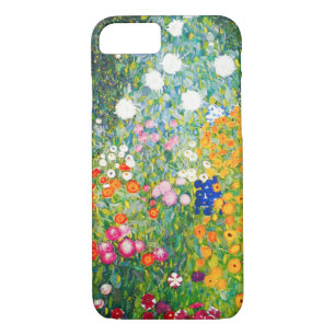 Gustav Klimt Flower Garden iPhone 7 hoesje