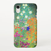 Gustav Klimt Flower Garden iPhone Hoesje (Achterkant)