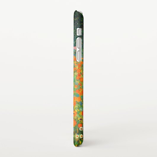 Gustav Klimt Flower Garden iPhone Hoesje (Linkerkant)