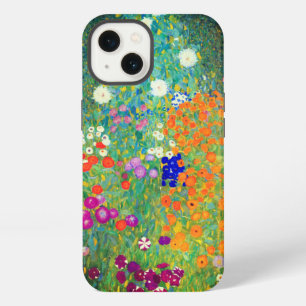 Gustav Klimt Flower Garden iPhone 13 Hoesje