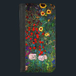 Gustav Klimt Flower Garden iPhone 8/7 Portemonnee Hoesje<br><div class="desc">iPhone Wallet Case met Gustav Klimt's olie-schilderij Boerderij Garden met zonnebloemen (1907). Een prachtige tuin van zonnebloemen en voortreffelijke blauwe,  rode,  paarse,  roze en witte bloemen. Een groot geschenk voor fans van Art Nouveau en Oostenrijkse kunst.</div>
