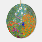 Gustav Klimt Flower Garden Keramisch Ornament (Links)