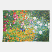 Gustav Klimt Flower Garden Kitchen Towel Theedoek (Horizontaal)