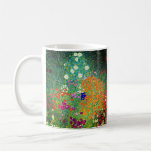 Gustav Klimt Flower Garden Koffiemok