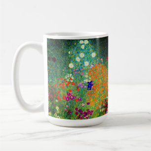Gustav Klimt Flower Garden Koffiemok