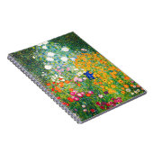Gustav Klimt Flower Garden-laptop Notitieboek (Rechterzijde)