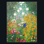 Gustav Klimt Flower Garden-laptop Notitieboek<br><div class="desc">Gustav Klimt Flower Garden notebook. Olieverf op canvas vanaf 1907. Flower Garden is een van de beroemdste landschapsschilderijen van Klimt. De zomerkleuren barstten in dit werk uit met een prachtige mix van oranje, rode, paarse, blauwe, roze en witte bloesems. Een groot geschenk voor fans van Gustav Klimt, een nieuwe kunstgenoot,...</div>