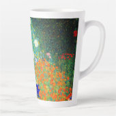 Gustav Klimt Flower Garden Latte Mok (Rechts)