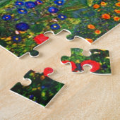 Gustav Klimt Flower Garden Legpuzzel (Zijkant)