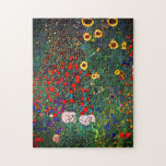 Gustav Klimt Flower Garden Legpuzzel<br><div class="desc">Puzzle met schilderij van Gustav Klimt Boerderij Tuin met zonnebloemen (1907). Een prachtige tuin van zonnebloemen en voortreffelijke blauwe,  rode,  paarse,  roze en witte bloemen. Een groot geschenk voor fans van Art Nouveau en Oostenrijkse kunst.</div>