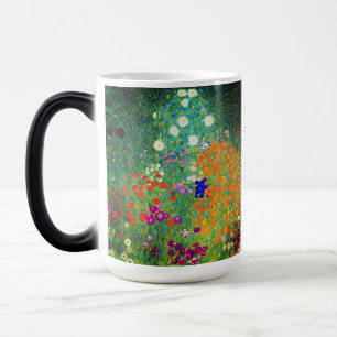 Gustav Klimt Flower Garden Magische Mok