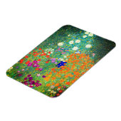Gustav Klimt Flower Garden Magneet (Linkerzijde)