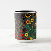 Gustav Klimt Flower Garden Mok (Midden)