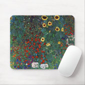 Gustav Klimt Flower Garden Muismat (Met muis)