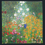 Gustav Klimt Flower Garden Napkins Servet<br><div class="desc">Gustav Klimt Flower Garden inapkins. Olieverf op canvas vanaf 1907. Flower Garden is een van de beroemdste landschapsschilderijen van Klimt. De zomerkleuren barstten in dit werk uit met een prachtige mix van oranje, rode, paarse, blauwe, roze en witte bloesems. Een groot geschenk voor fans van Gustav Klimt, een nieuwe kunstgenoot,...</div>