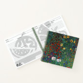 Gustav Klimt Flower Garden Notitieboek (Binnen)